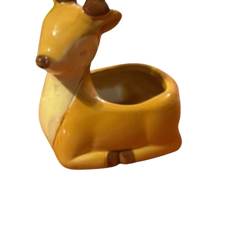 Target Charming Yellow Deer Ceramic Holder